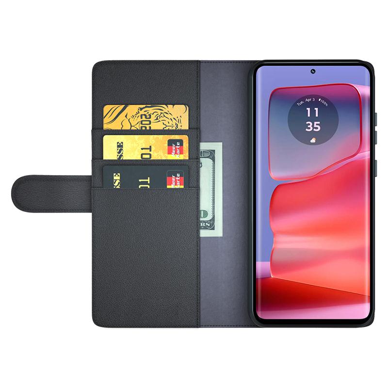 For Motorola Edge 50 Pro 5G Case Genuine Split Leather Phone Cover with Wallet Stand Black
For Motorola Edge 50 Pro 5G Case Genuine Split Leather Phone Cover with Wallet Stand Black