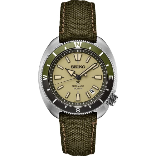 Seiko Men s SRPG13 Prospex Watch, 42.4mm, Stainless Steel, Green, Driver s Watch
Seiko Men s SRPG13 Prospex Watch, 42.4mm, Stainless Steel, Green, Driver s Watch