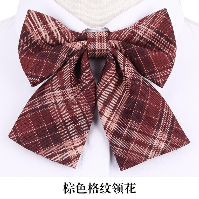 Jk Bow Tie, Plaid Bow-Free Female, Versatile College Wind Sailor Suit Student Collar Flower
Jk Bow Tie, Plaid Bow-Free Female, Versatile College Wind Sailor Suit Student Collar Flower