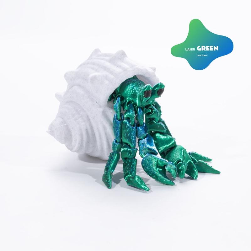 Шарнирная модель рака-отшельника, 3D-печать, подвижные суставы, классный настольный креативный орнамент, забавная домашняя комнатная декорация зелёный
Шарнирная модель рака-отшельника, 3D-печать, подвижные суставы, классный настольный креативный орнамент, забавная домашняя комнатная декорация зелёный