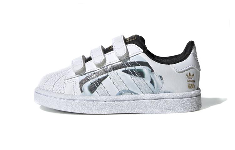 Star Wars x Adidas Originals SUPERSTAR CF Cow Leather Comfortable Low top Toddler Shoes White Infant And Toddler B23645 25.5
Star Wars x Adidas Originals SUPERSTAR CF Cow Leather Comfortable Low top Toddler Shoes White Infant And Toddler B23645 25.5