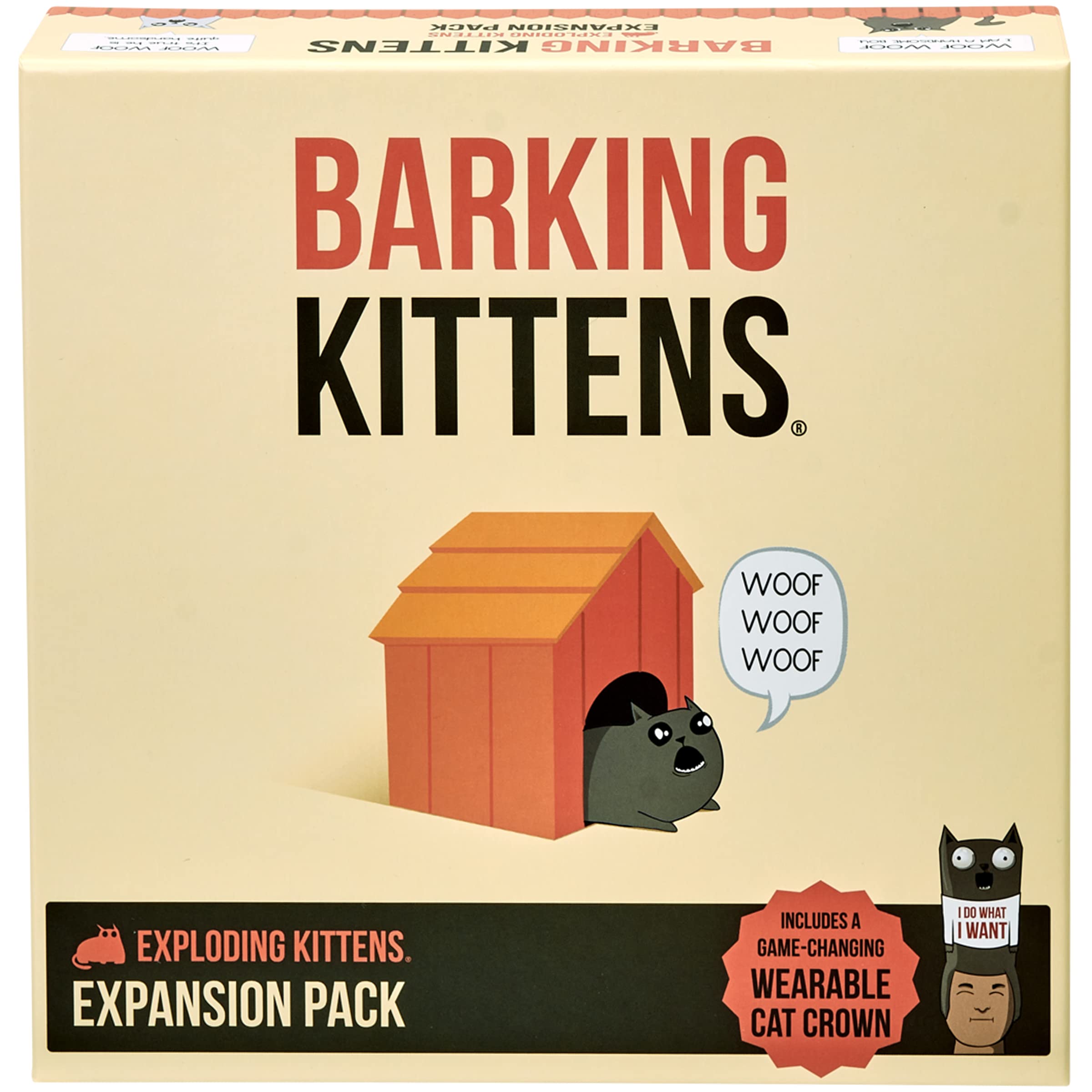Barking Kittens — третье дополнение к Exploding Kittens
Barking Kittens — третье дополнение к Exploding Kittens