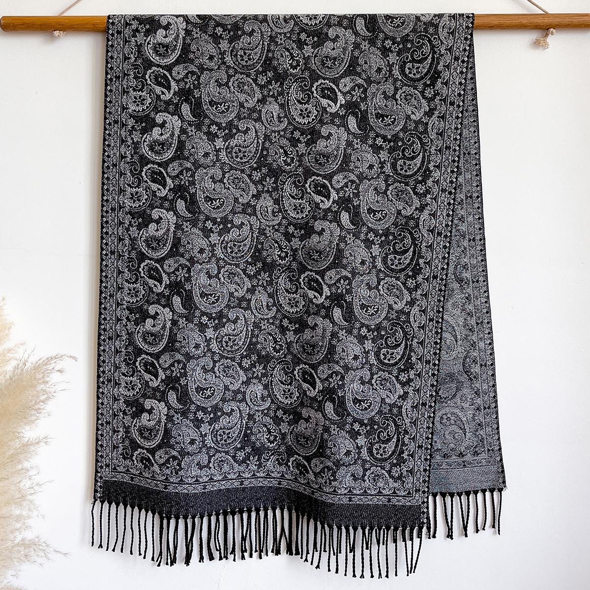 Зимний Национальный Стиль Пейсли Дизайн Толстая Пашмина Теплая Шаль Длинная Кисточка Принт Шарф Женский Сохраняет Тепло Пончо Столы
Зимний Национальный Стиль Пейсли Дизайн Толстая Пашмина Теплая Шаль Длинная Кисточка Принт Шарф Женский Сохраняет Тепло Пончо Столы