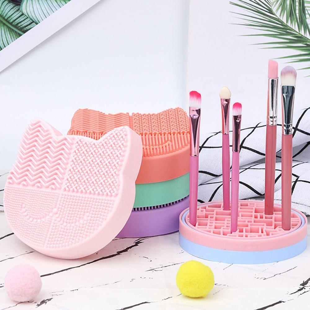 Soft Makeup Brush Holder Silicone Brush Drying Holder Accessories Makeup Brush Cleaner Home
Soft Makeup Brush Holder Silicone Brush Drying Holder Accessories Makeup Brush Cleaner Home