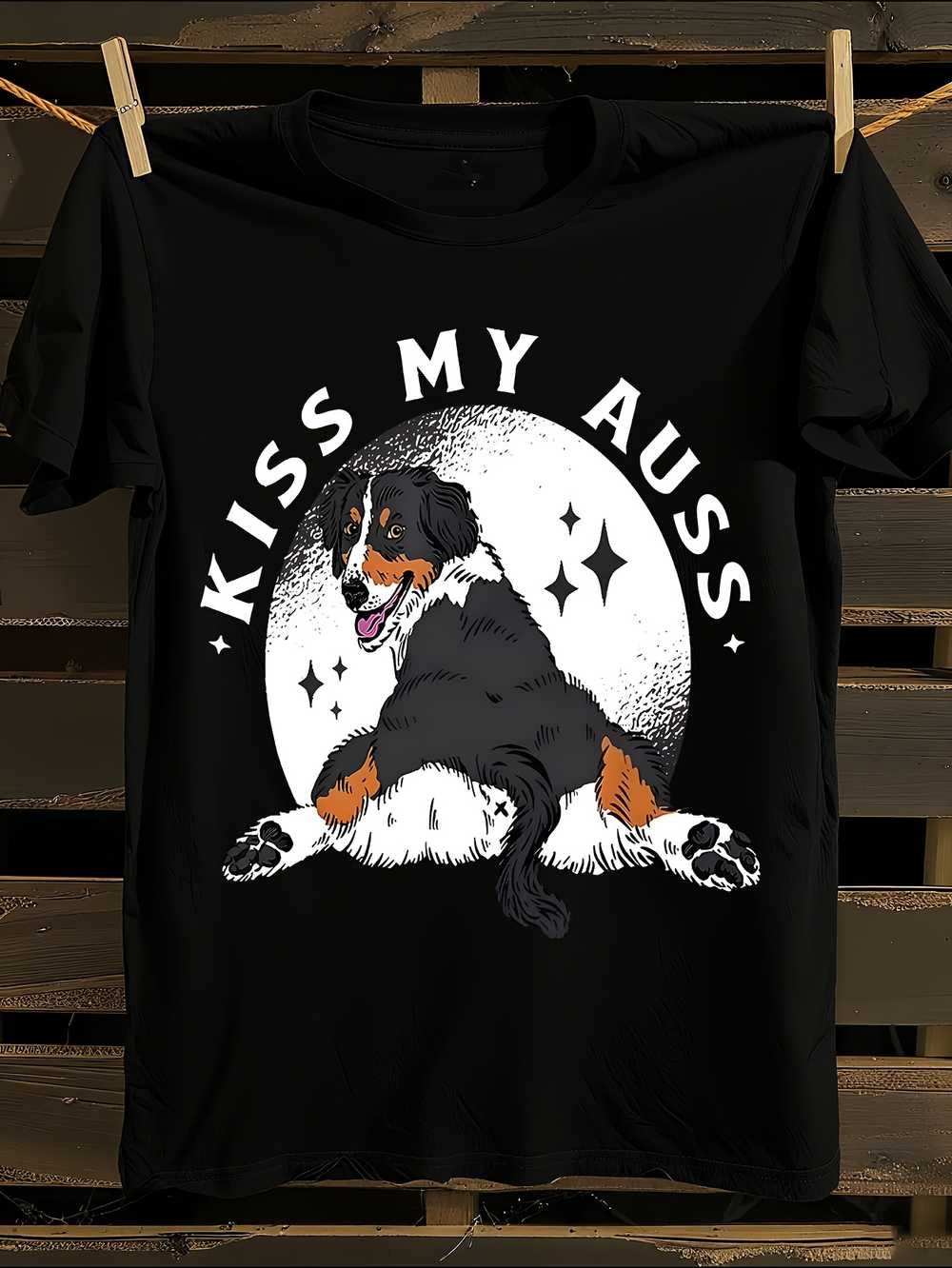 Kiss My Auss Aussie Australian Shepherd Unisex T-Shirt Mens Tshirt Womens Tshirts with Letters Print Short Sleeves T-Shirt Casual Street Tee Shirt Top XXXL
Kiss My Auss Aussie Australian Shepherd Unisex T-Shirt Mens Tshirt Womens Tshirts with Letters Print Short Sleeves T-Shirt Casual Street Tee Shirt Top XXXL