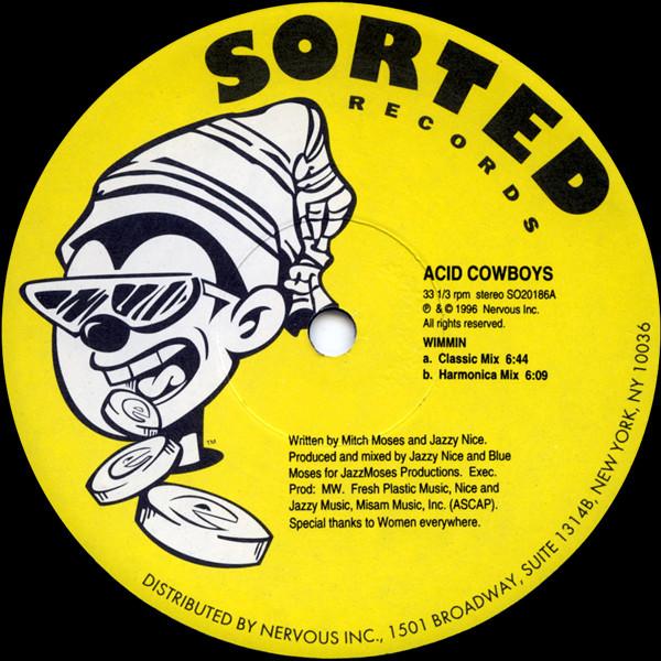 12inch Record ACID COWBOYS - Wimmin SO20186 Sorted Records 1996 US Dance & Electronica Used
12inch Record ACID COWBOYS - Wimmin SO20186 Sorted Records 1996 US Dance & Electronica Used