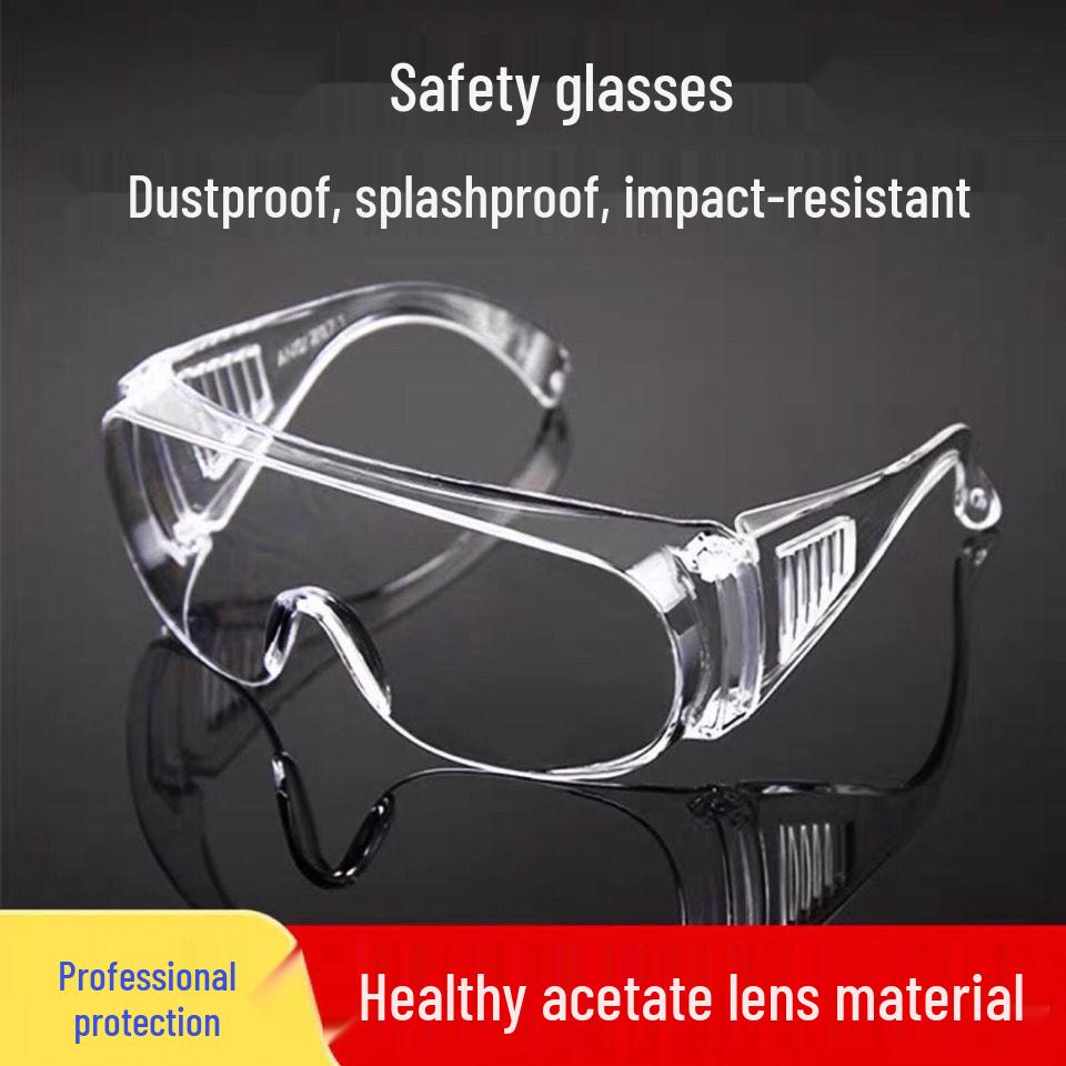 Multifunctional Protective Goggles: Dustproof, Anti-Fog, Anti-Saliva, Impact-Resistant, Windproof Glasses for Men and Women. Transparent Non-Anti-fog
Multifunctional Protective Goggles: Dustproof, Anti-Fog, Anti-Saliva, Impact-Resistant, Windproof Glasses for Men and Women. Transparent Non-Anti-fog