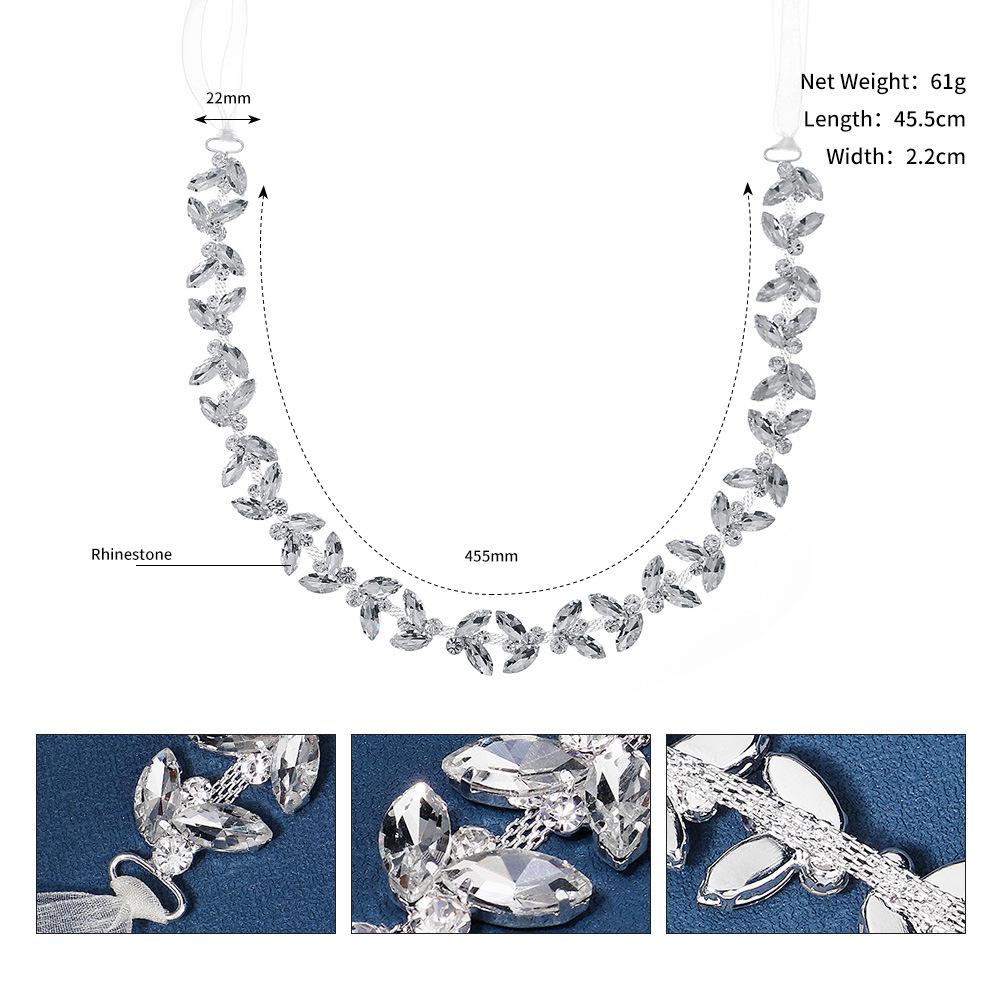 Versatile Luxury Rhinestone Eye-Shaped Waistband for Bridal and Evening Gowns
Versatile Luxury Rhinestone Eye-Shaped Waistband for Bridal and Evening Gowns