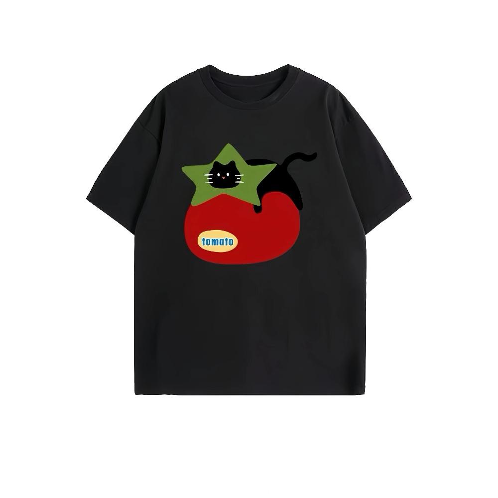 Womens Tshirt with Collarless Short Sleeved Casual Loose Top Soft Elastic and Breathable Daily Streetwear Highend Tshirt S
Womens Tshirt with Collarless Short Sleeved Casual Loose Top Soft Elastic and Breathable Daily Streetwear Highend Tshirt S