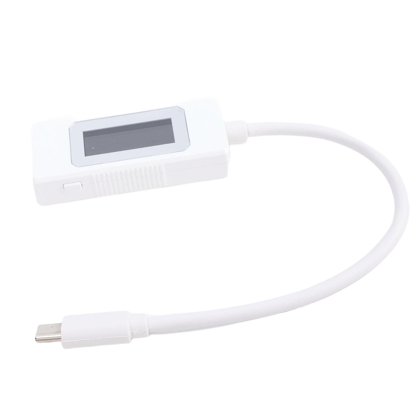USB C Tester Multi Functional Color Screen Type C Voltage Current Power Capacity Meter
USB C Tester Multi Functional Color Screen Type C Voltage Current Power Capacity Meter