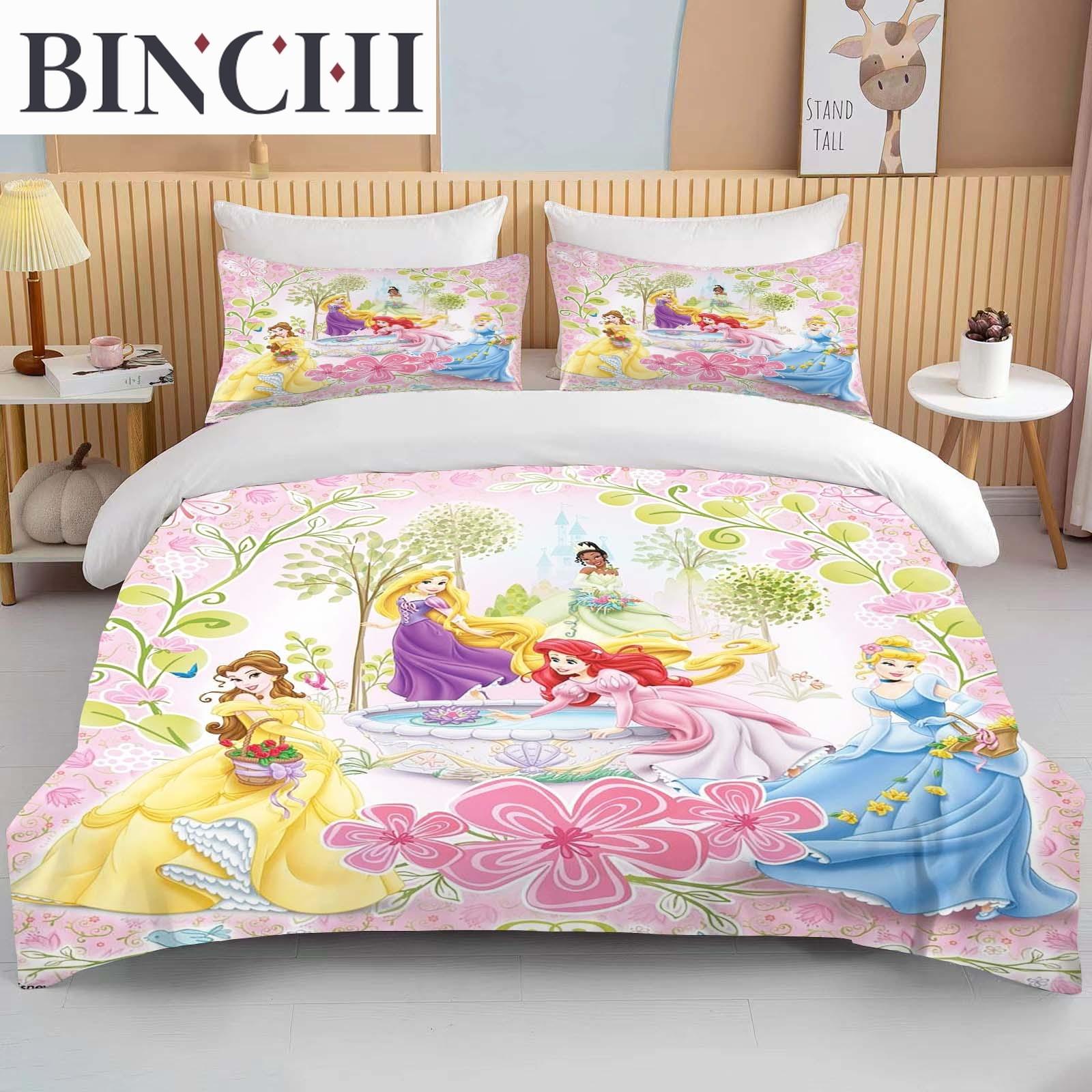 10 размеров Комплект постельного белья с принтом принцессы Диснея, мультяшный аниме-комплект постельного белья из микрофибры, наволочка для взрослого, покрывало для спальни, пододеяльник EU single(135x200cm)
10 размеров Комплект постельного белья с принтом принцессы Диснея, мультяшный аниме-комплект постельного белья из микрофибры, наволочка для взрослого, покрывало для спальни, пододеяльник EU single(135x200cm)