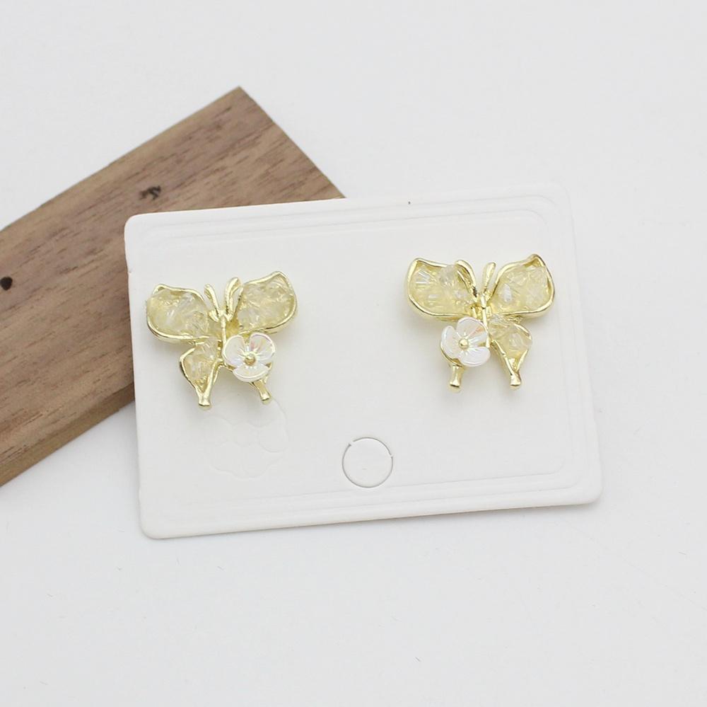 Crystal Butterfly Leaf Flower Imitation Pearl Stud Earring for Women Temperament Korean Trend Cute Wedding Zircon Girl Gift
Crystal Butterfly Leaf Flower Imitation Pearl Stud Earring for Women Temperament Korean Trend Cute Wedding Zircon Girl Gift