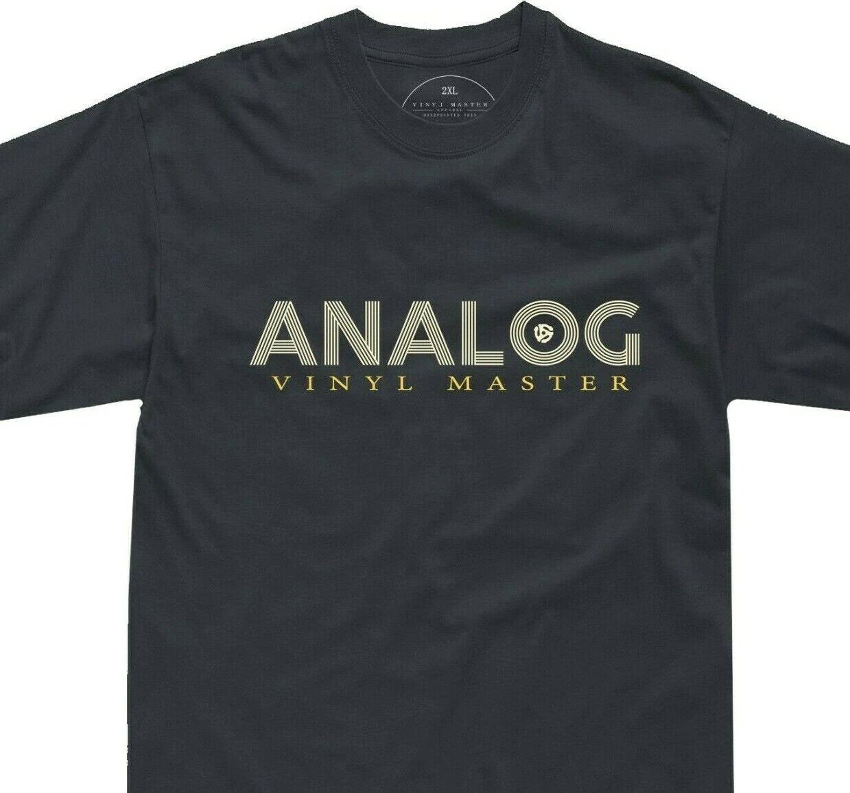 Analog music T shirt classic vinyl disc fans gift T shirt 2XL
Analog music T shirt classic vinyl disc fans gift T shirt 2XL