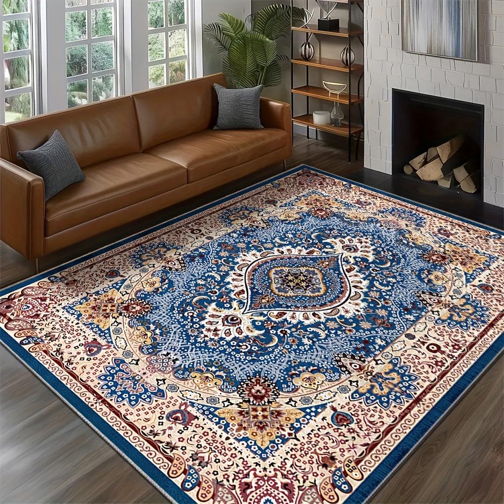 VIKAMA Bohemian Retro Living Room Carpet Light Luxury Ethnic Wind Non-Slip Mat Bedroom Dining Room Carpet Home Decoration 50x80cm 20x31inch
VIKAMA Bohemian Retro Living Room Carpet Light Luxury Ethnic Wind Non-Slip Mat Bedroom Dining Room Carpet Home Decoration 50x80cm 20x31inch