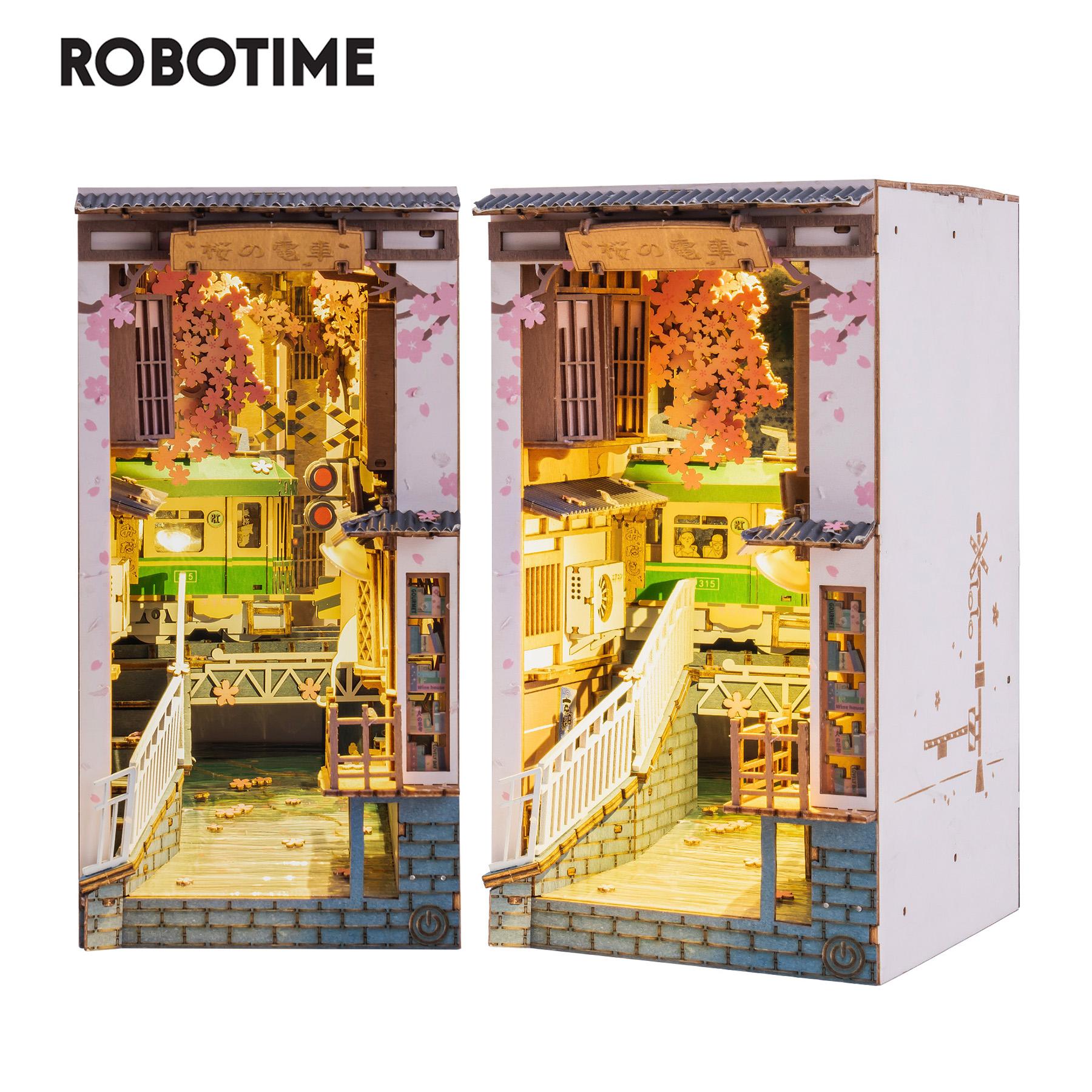 Robotime Rolife Book Nooks, серия «Истории в книгах», 4 вида, деревянная миниатюрная мебель для дома «сделай сам», Sakura Densya TGB01, дропшиппинг
Robotime Rolife Book Nooks, серия «Истории в книгах», 4 вида, деревянная миниатюрная мебель для дома «сделай сам», Sakura Densya TGB01, дропшиппинг