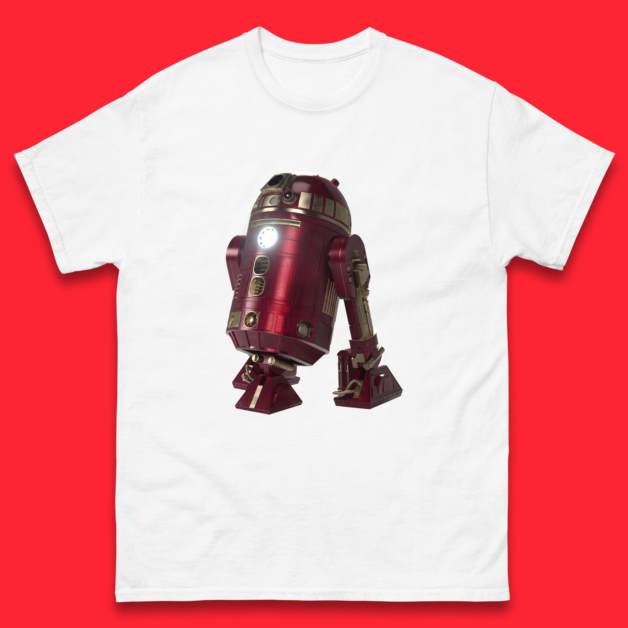 The Iron Man Spoof R2-D2 The Clone Wars Galaxy s Edge Trip R2D2 Ready To Rock Star Wars 46th Anniversary Mens Tee Top L
The Iron Man Spoof R2-D2 The Clone Wars Galaxy s Edge Trip R2D2 Ready To Rock Star Wars 46th Anniversary Mens Tee Top L