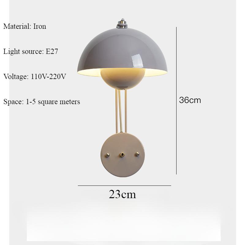 Датский дизайнерский настенный светильник Flower Bud, ночник для спальни, простое роскошное украшение, настенный фон для телевизора, настенный светильник для детской комнаты Cool White(5500-7000K) серый
Датский дизайнерский настенный светильник Flower Bud, ночник для спальни, простое роскошное украшение, настенный фон для телевизора, настенный светильник для детской комнаты Cool White(5500-7000K) серый