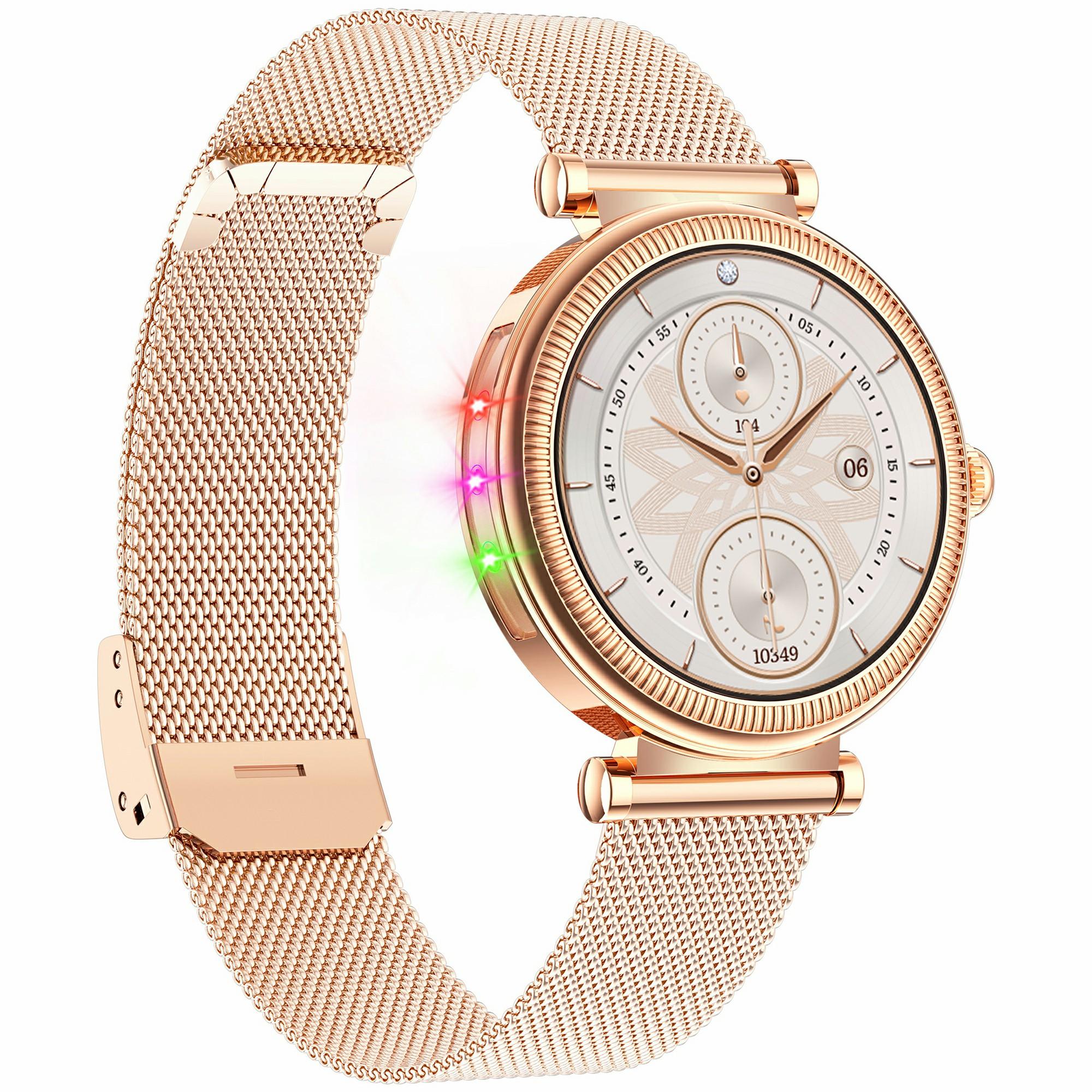 CF37 Women Smart Watch Menstrual Cycle Reminder Health Monitoring Bluetooth-compatible Call Smart Bracelet,Steel Strap Silver
CF37 Women Smart Watch Menstrual Cycle Reminder Health Monitoring Bluetooth-compatible Call Smart Bracelet,Steel Strap Silver