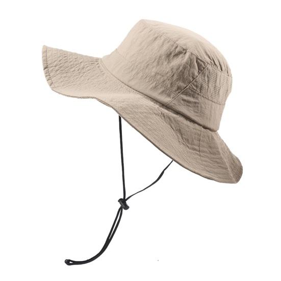 Fisherman Hat Waterproof Quick-Drying Breathable Outdoor Sun Protection Hat with Adjustable Drawstring Detachable Windproof Buckle Basin Hat хакі
Fisherman Hat Waterproof Quick-Drying Breathable Outdoor Sun Protection Hat with Adjustable Drawstring Detachable Windproof Buckle Basin Hat хакі