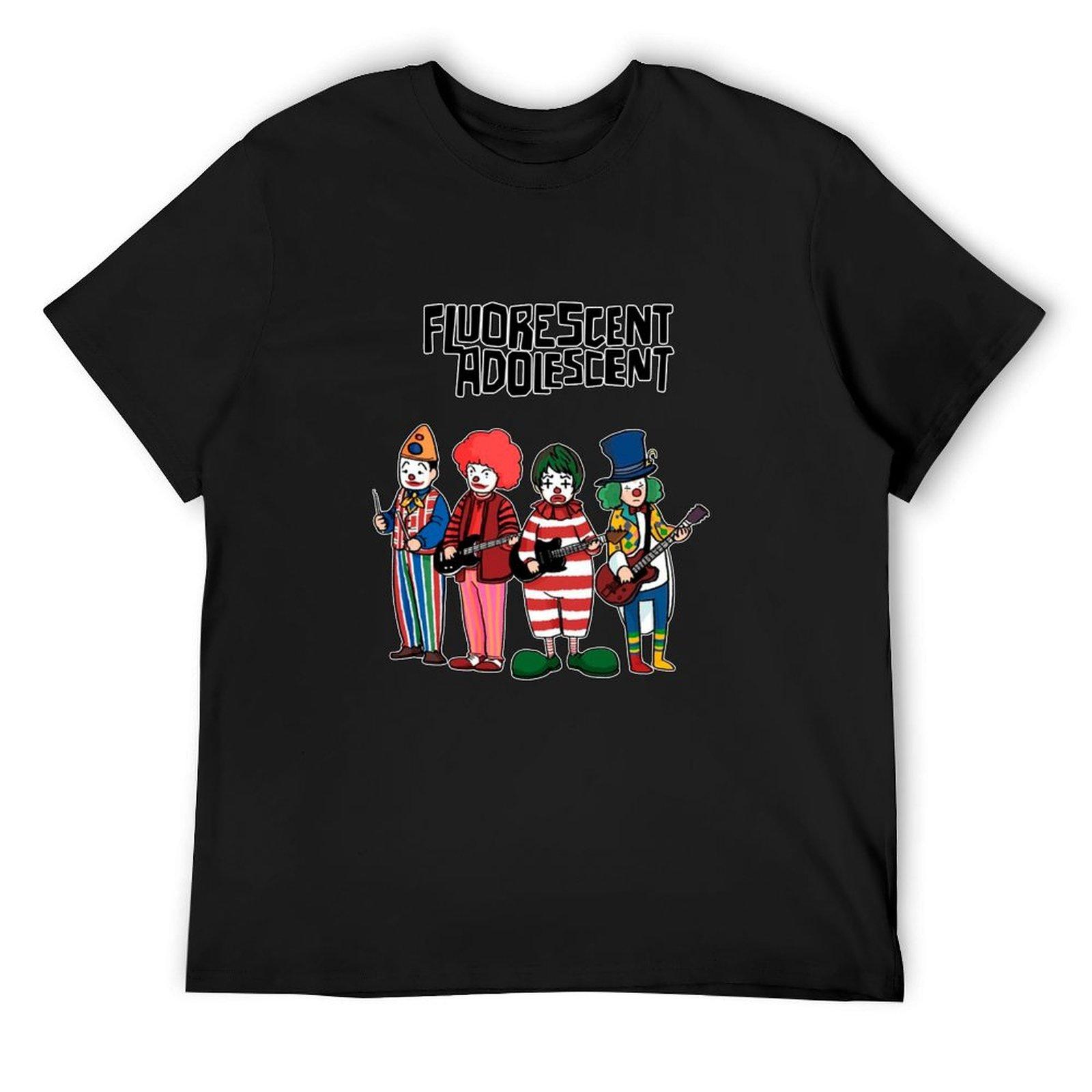 Clowns - Fluorescent Adolescent - Arctic Monkeys Monkey T-Shirt vintage cotton graphic tees Men s clothing 4XL
Clowns - Fluorescent Adolescent - Arctic Monkeys Monkey T-Shirt vintage cotton graphic tees Men s clothing 4XL