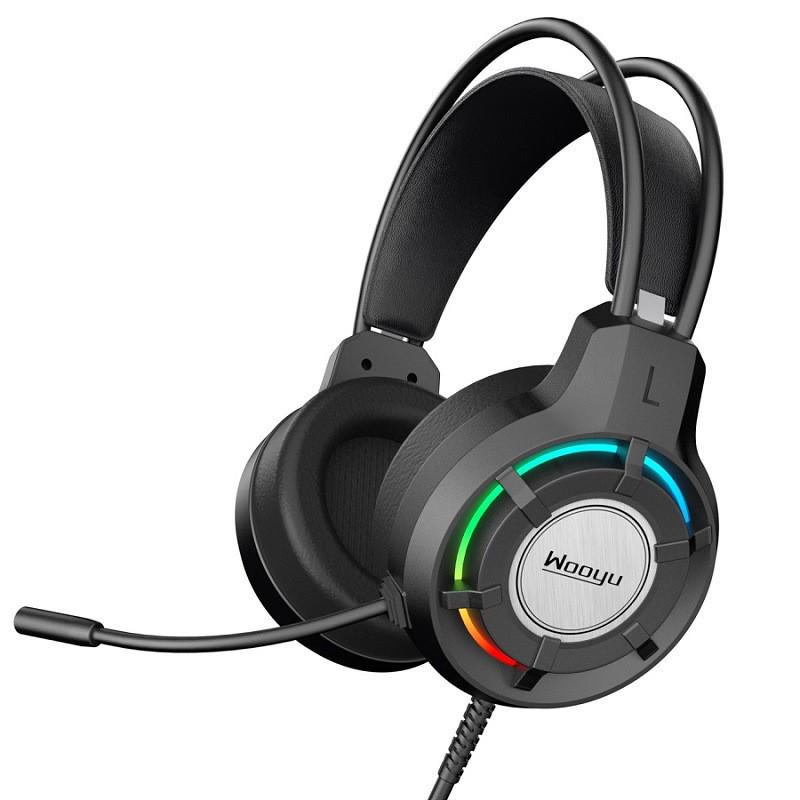 CROSS G18 Luminous USB 7.1 Gaming Headset for PC & Laptop чорний
CROSS G18 Luminous USB 7.1 Gaming Headset for PC & Laptop чорний