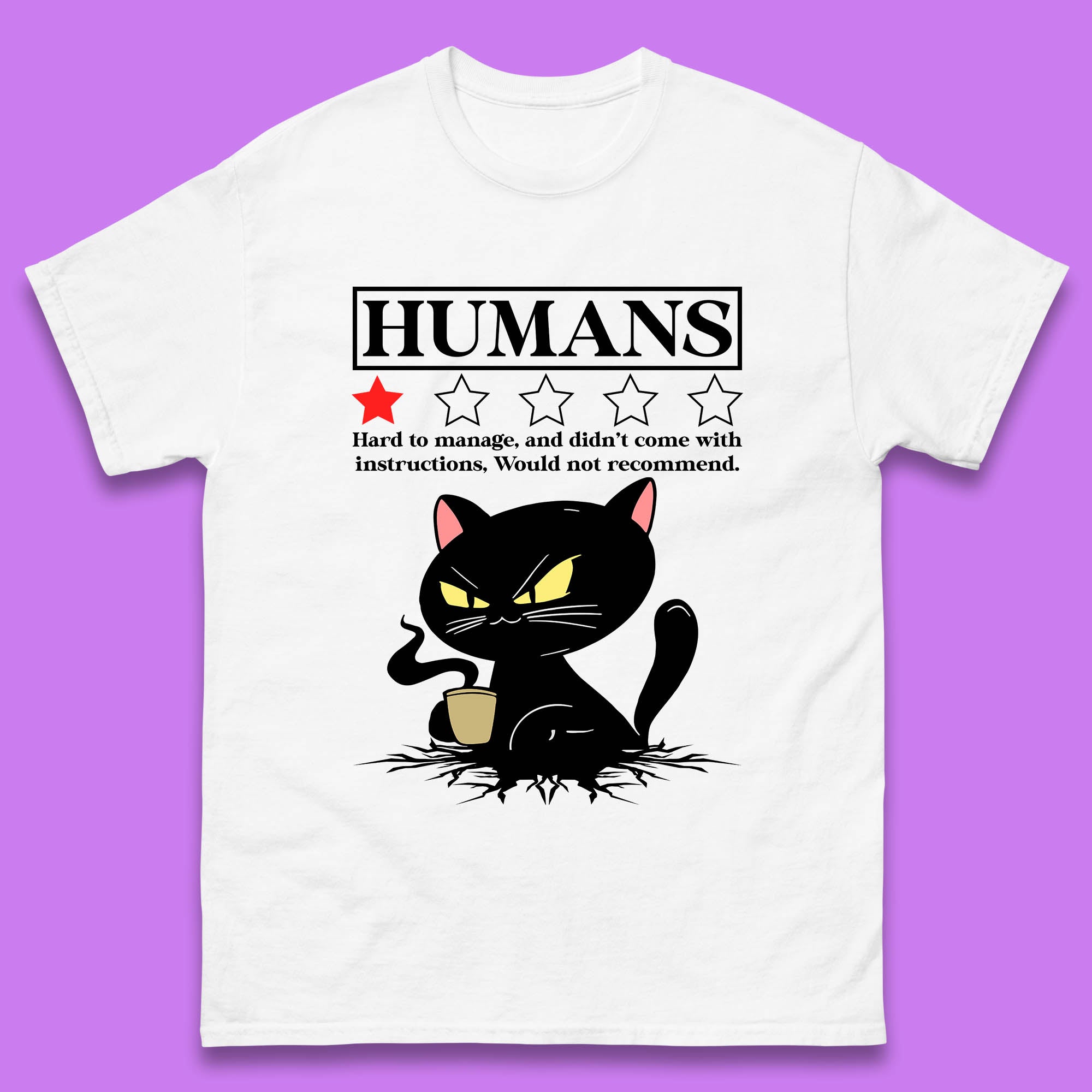 Cat Humans Hard To Manage And Didn’t Come With Instructions Would Not Recommend Mens Tee Top 4XL
Cat Humans Hard To Manage And Didn’t Come With Instructions Would Not Recommend Mens Tee Top 4XL