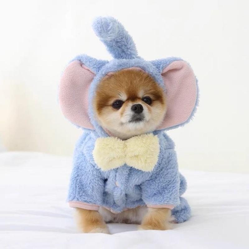 Spring and Autumn Korean Tide Dumbo Autumn and Winter Coral Fleece Jumpsuit Dog Four-legged Hooded Super Cute Padded Jacket S chest 35 back 24 about 3-2 kg
Spring and Autumn Korean Tide Dumbo Autumn and Winter Coral Fleece Jumpsuit Dog Four-legged Hooded Super Cute Padded Jacket S chest 35 back 24 about 3-2 kg