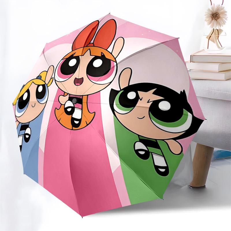 1pc Pink Butterfly Powerpuff Girls Automatic Folding Umbrella with Cute Bear Design, Portable 3-Fold Outdoor for Fans, Travelers, Everyday Use, and Fe
1pc Pink Butterfly Powerpuff Girls Automatic Folding Umbrella with Cute Bear Design, Portable 3-Fold Outdoor for Fans, Travelers, Everyday Use, and Fe