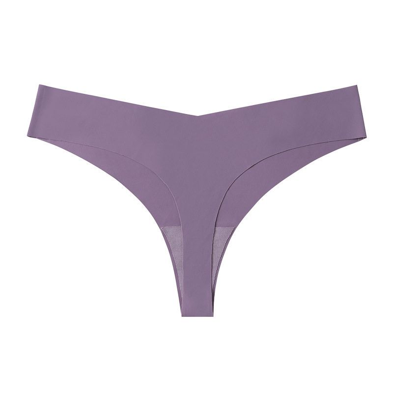 16 Color Discount Fashion T-Back Women s Low Waist Sexy One-Piece Seamless Nude Feel Invisible T Shape Women s Underwear Dark Purple M
16 Color Discount Fashion T-Back Women s Low Waist Sexy One-Piece Seamless Nude Feel Invisible T Shape Women s Underwear Dark Purple M