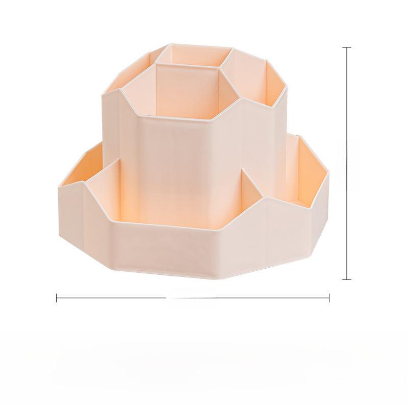 Upgraded Large Capacity Rotating Plastic Pen Holder for Desktop Stationery Storage
Upgraded Large Capacity Rotating Plastic Pen Holder for Desktop Stationery Storage