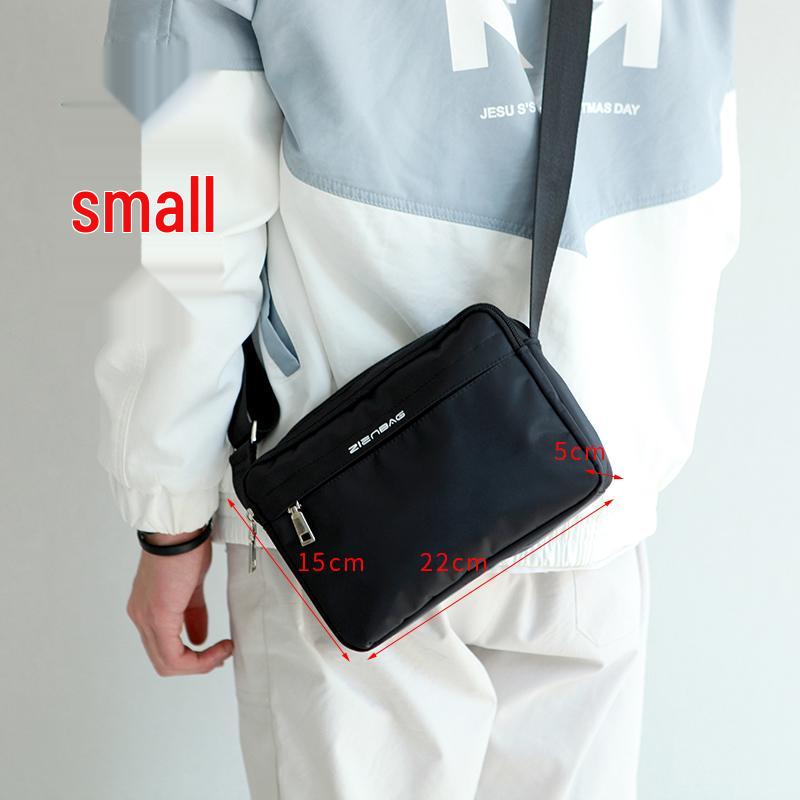 Men s Black Oxford Cloth Crossbody Bag – Large Capacity, Lightweight, Waterproof, Casual Sports Design, No Cover, Shoulder Bag
Men s Black Oxford Cloth Crossbody Bag – Large Capacity, Lightweight, Waterproof, Casual Sports Design, No Cover, Shoulder Bag