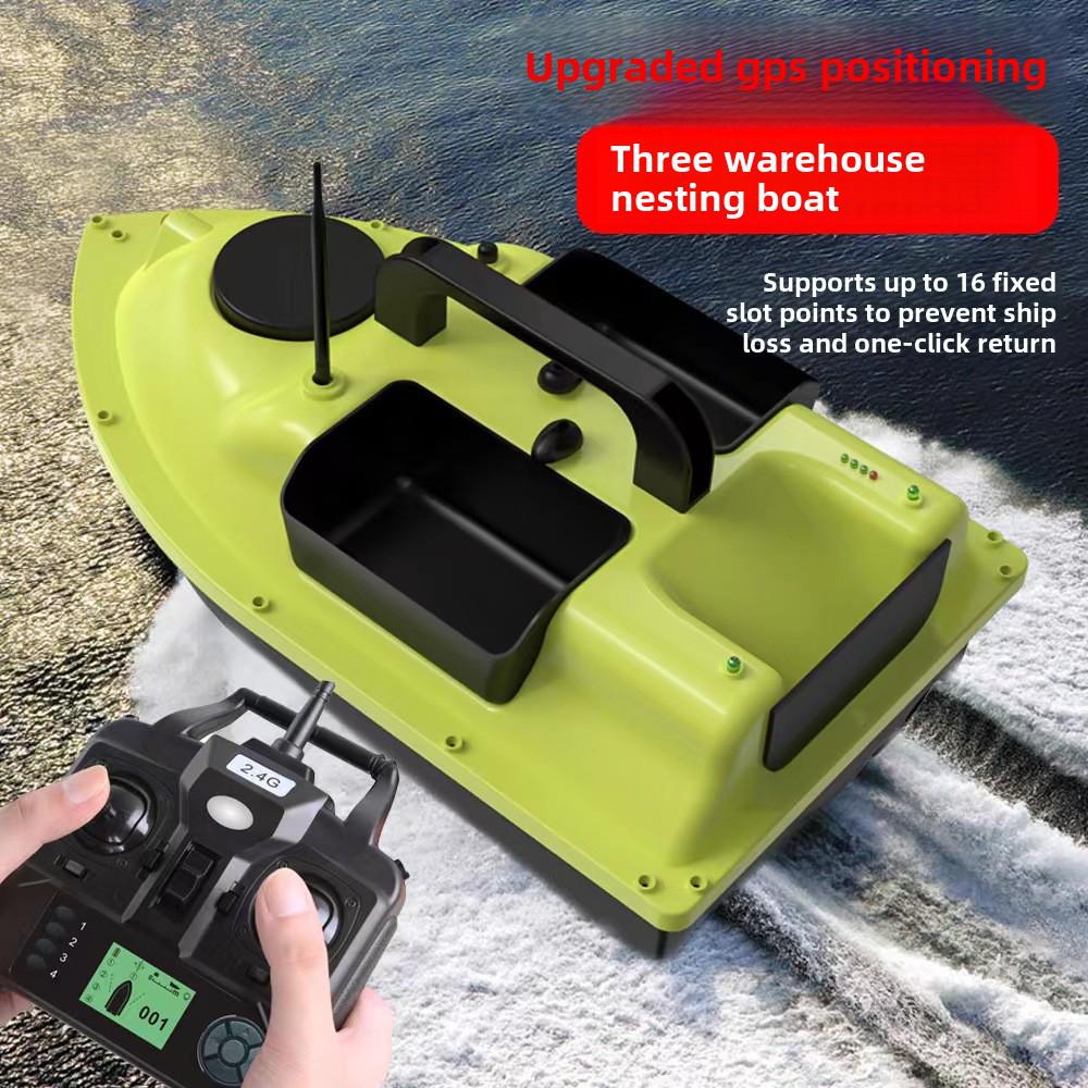 Рыболовный катер с GPS и функцией автоматического возврата, дальность управления 500 м, доставка прикормки и тройные отсеки для хранения
Рыболовный катер с GPS и функцией автоматического возврата, дальность управления 500 м, доставка прикормки и тройные отсеки для хранения