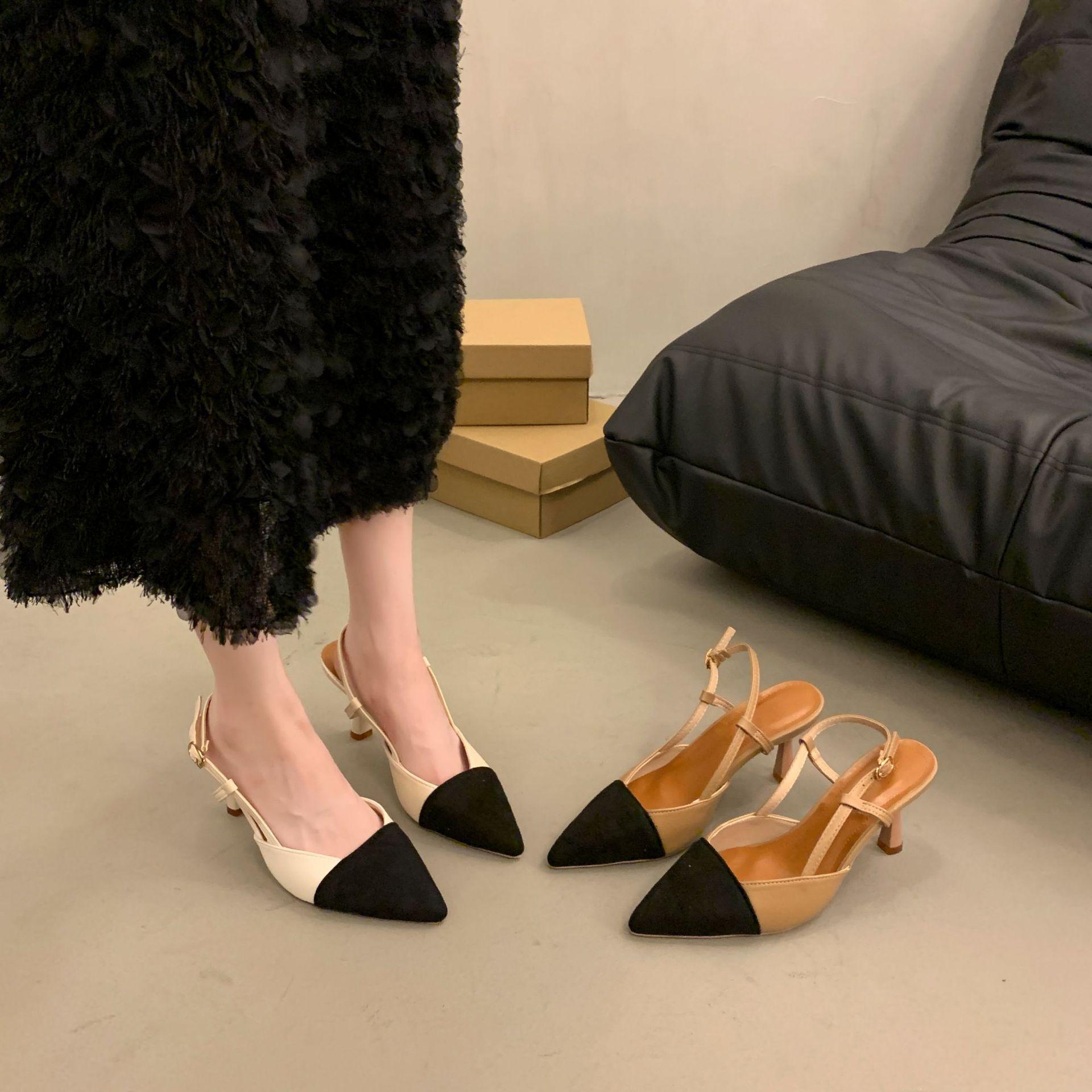 Summer new fashion pointed thin heel sandals French color matching light mouth high heels empty fashion women s shoes 36 хаки
Summer new fashion pointed thin heel sandals French color matching light mouth high heels empty fashion women s shoes 36 хаки