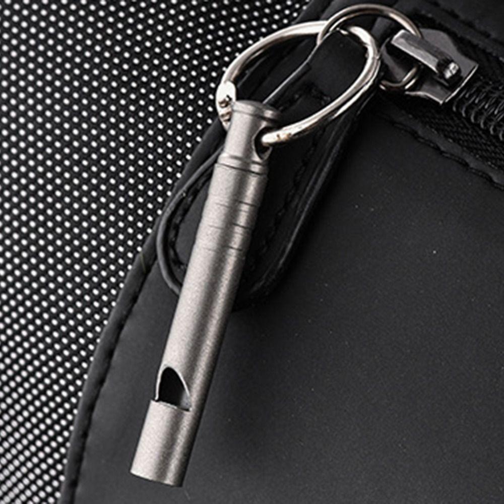 Ultralight Emergency Whistle Portable Titanium Whistle Sandblasting Camping Whistle Hiking Camping Whistle
Ultralight Emergency Whistle Portable Titanium Whistle Sandblasting Camping Whistle Hiking Camping Whistle