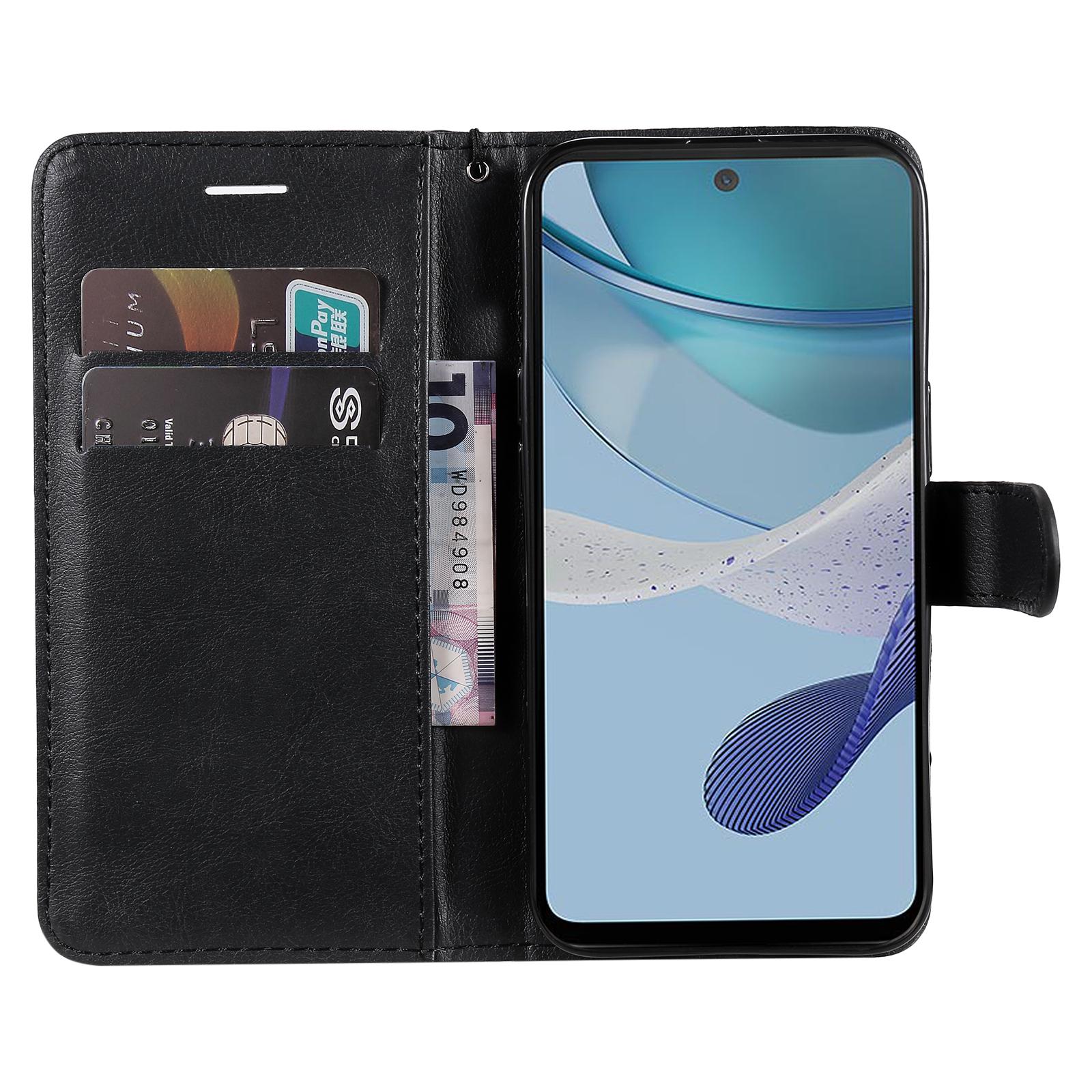 For Motorola Moto G13 4G/G23 4G/G53 5G PU Leather Wallet Phone Case Flip Stand Solid Color Anti-drop Shell Black
For Motorola Moto G13 4G/G23 4G/G53 5G PU Leather Wallet Phone Case Flip Stand Solid Color Anti-drop Shell Black
