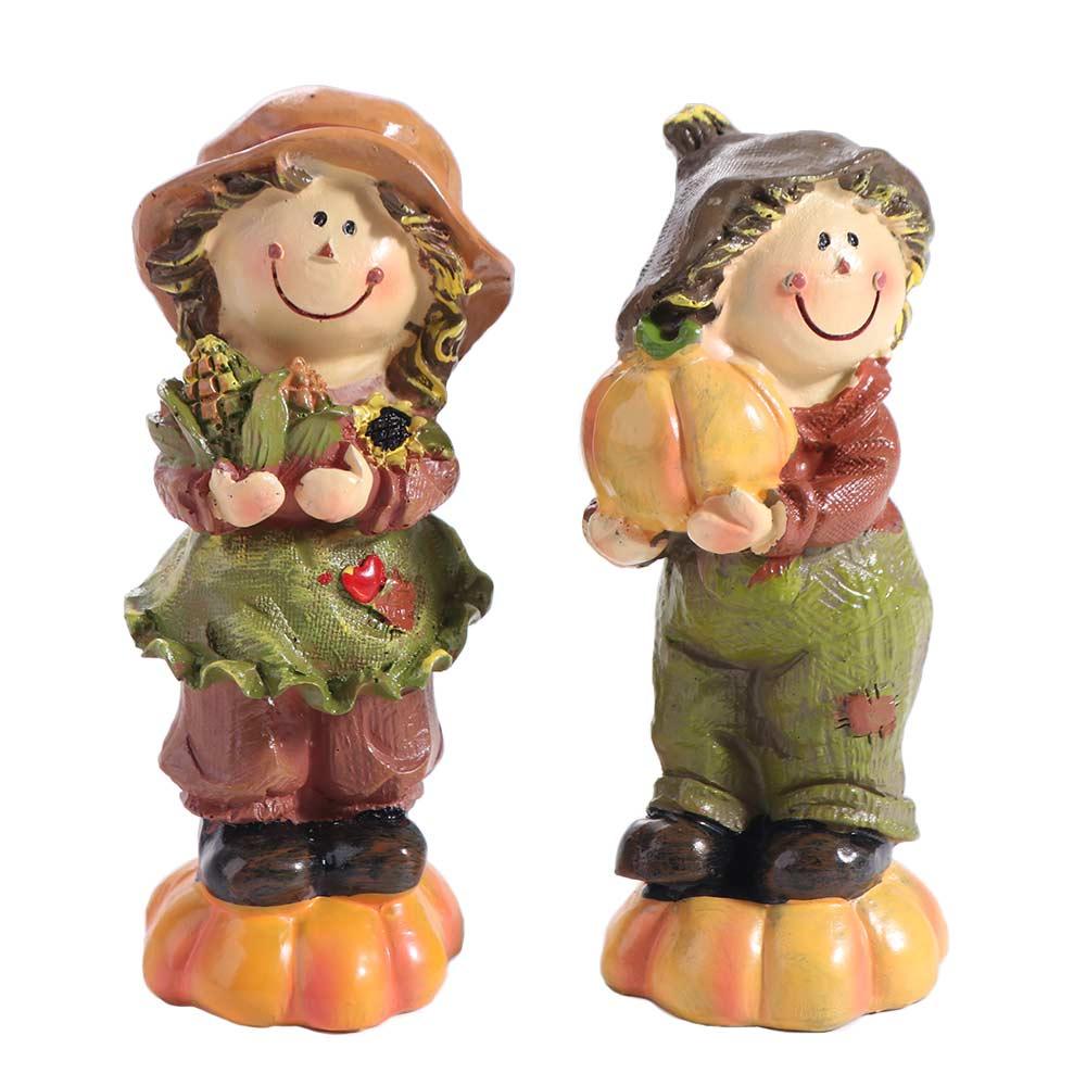 Creative Pumpkin Scarecrow Doll Funny Miniature Statue Crafts Straw Doll Ornament Lawn Boy
Creative Pumpkin Scarecrow Doll Funny Miniature Statue Crafts Straw Doll Ornament Lawn Boy