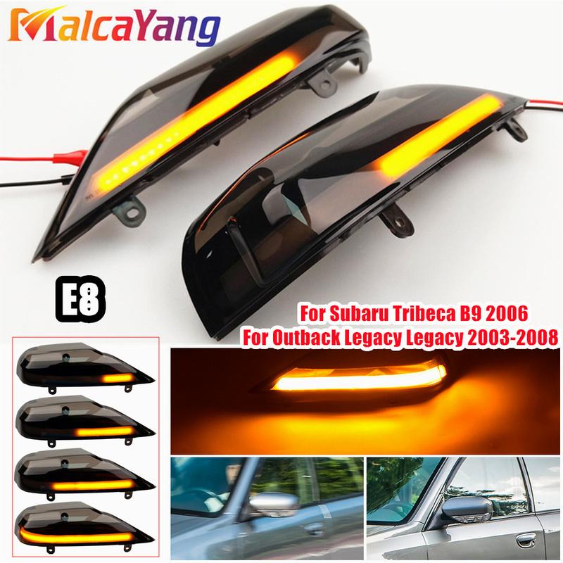 2Pcs Car Rearview Mirror Lamp LED Dynamic Turn Signal Lights For Subaru Forester Legacy Outback 2003 2004 2005 2006 2007 2008
2Pcs Car Rearview Mirror Lamp LED Dynamic Turn Signal Lights For Subaru Forester Legacy Outback 2003 2004 2005 2006 2007 2008