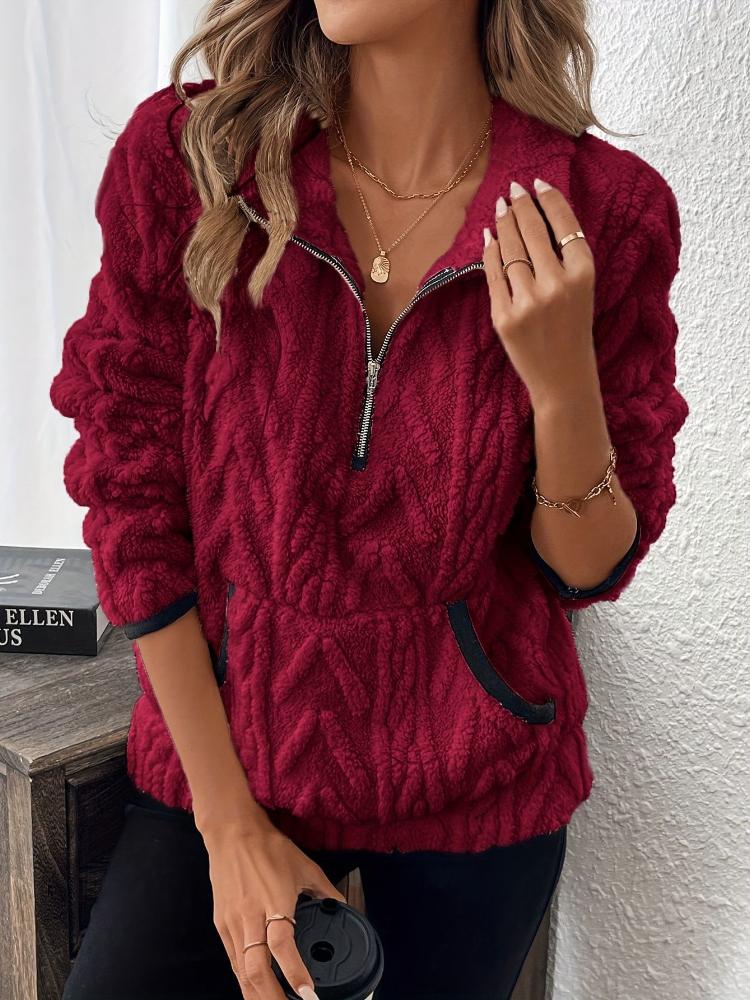 Women s Half Zip Sweatshirt Long Sleeve Half Zip Pullover with Pockets 2XL
Women s Half Zip Sweatshirt Long Sleeve Half Zip Pullover with Pockets 2XL