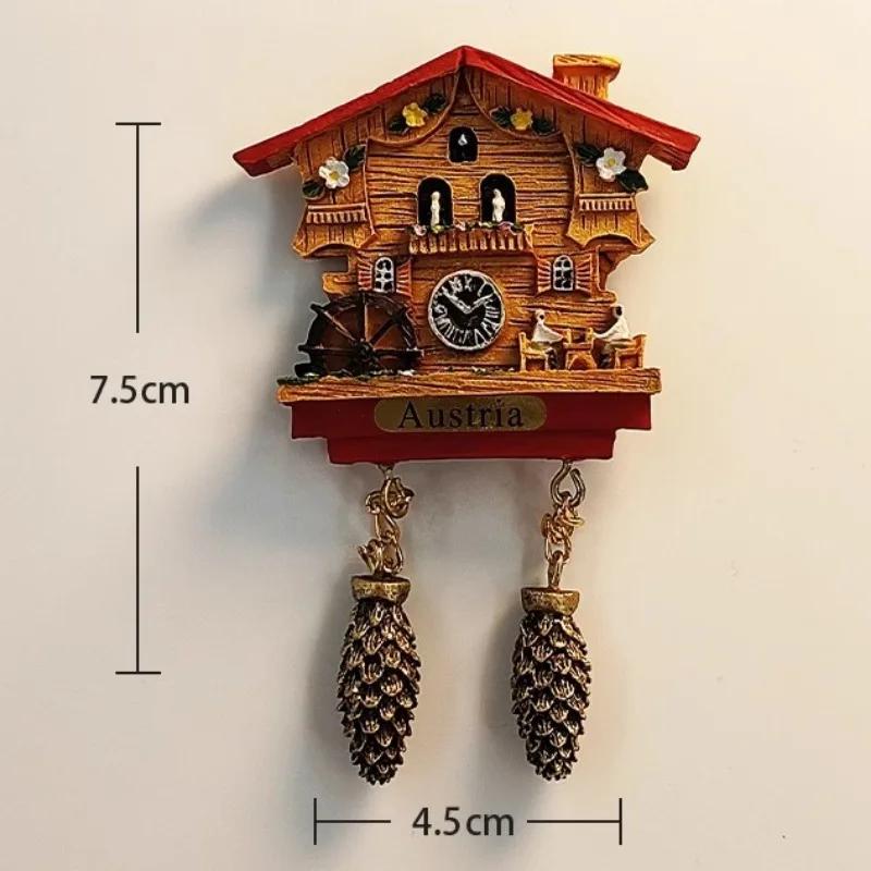 Austria Fridge Stickers Home Decoration Wedding Gifts Cabin Clock Refrigerator Magnets Whiteboard Magnetic Stickers
Austria Fridge Stickers Home Decoration Wedding Gifts Cabin Clock Refrigerator Magnets Whiteboard Magnetic Stickers
