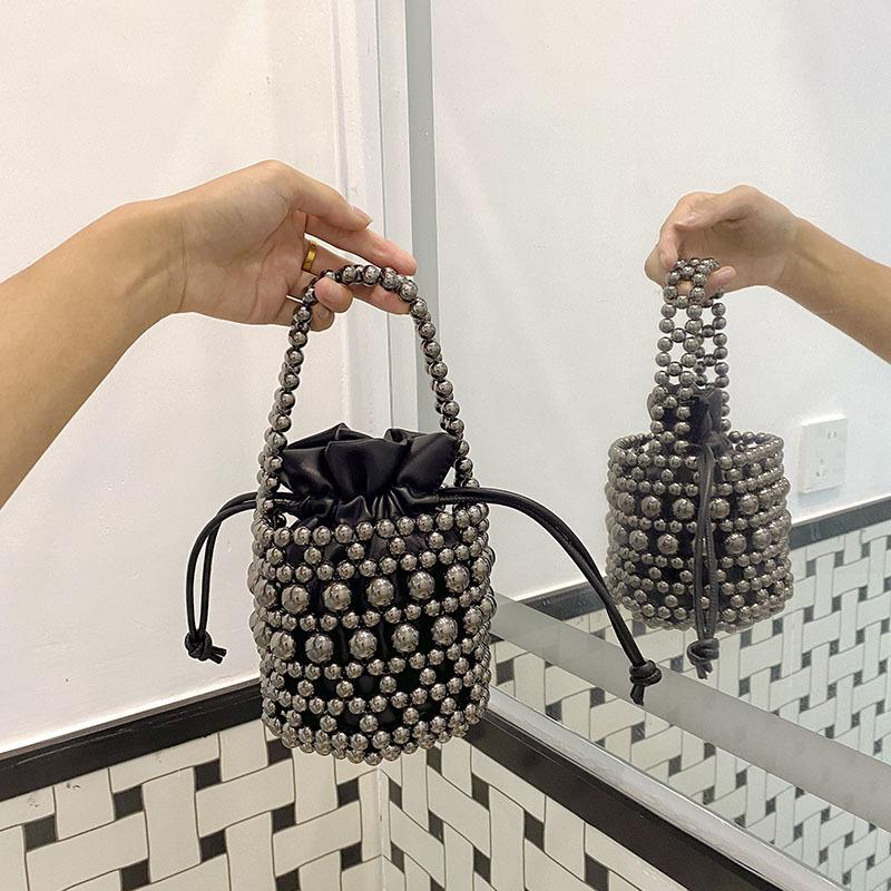 Tote Bag Trending Black Pearl Bucket Stone Purse Woman s Wedding Evening Handbag Purse чёрный
Tote Bag Trending Black Pearl Bucket Stone Purse Woman s Wedding Evening Handbag Purse чёрный