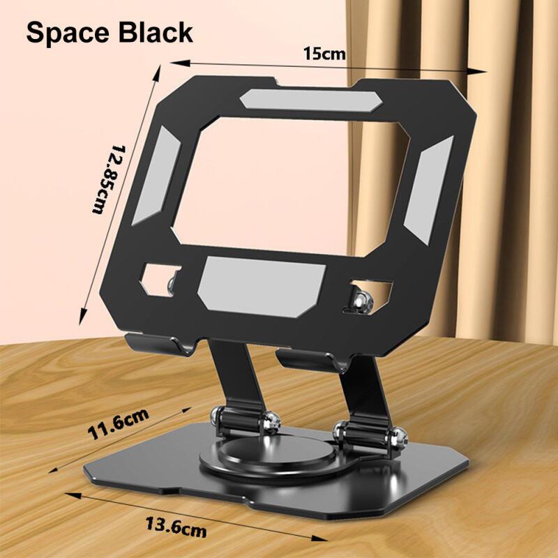 HdoorLink 360° Rotatable Tablet Stand Metal Hollowed Adjustable Foldable Desktop Holder For 4-13 Inch Pad Pro/Air/Min Laptop Tablet black
HdoorLink 360° Rotatable Tablet Stand Metal Hollowed Adjustable Foldable Desktop Holder For 4-13 Inch Pad Pro/Air/Min Laptop Tablet black