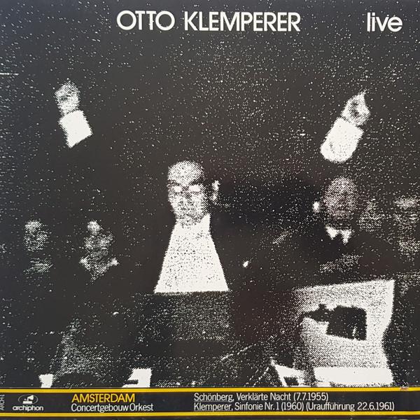 LP Record OTTO KLEMPERER ARNOLD SCHOENBERG Live Amsterdam Verklrte Nacht 7. ARCH1 archiphon 1987 Germany Classical Used
LP Record OTTO KLEMPERER ARNOLD SCHOENBERG Live Amsterdam Verklrte Nacht 7. ARCH1 archiphon 1987 Germany Classical Used