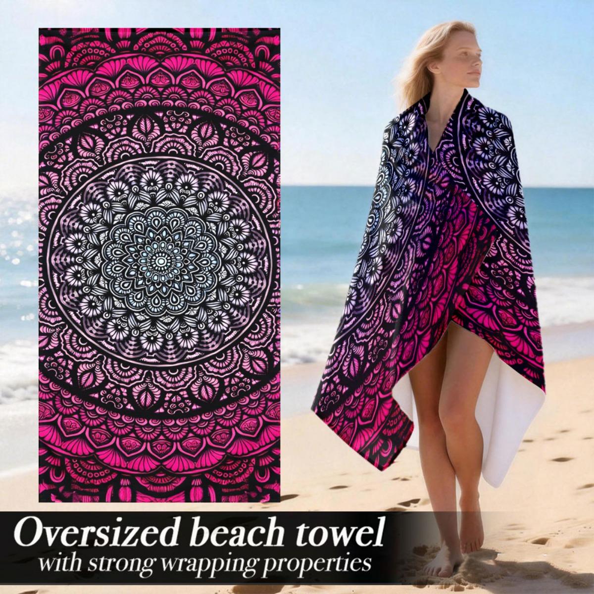 Luxury Oversized Beach Towel | Soft Lightweight Microfiber With Strong Wrapping Properties | Perfect For Home, Ideal For Easter W40*H60(CM)
Luxury Oversized Beach Towel | Soft Lightweight Microfiber With Strong Wrapping Properties | Perfect For Home, Ideal For Easter W40*H60(CM)