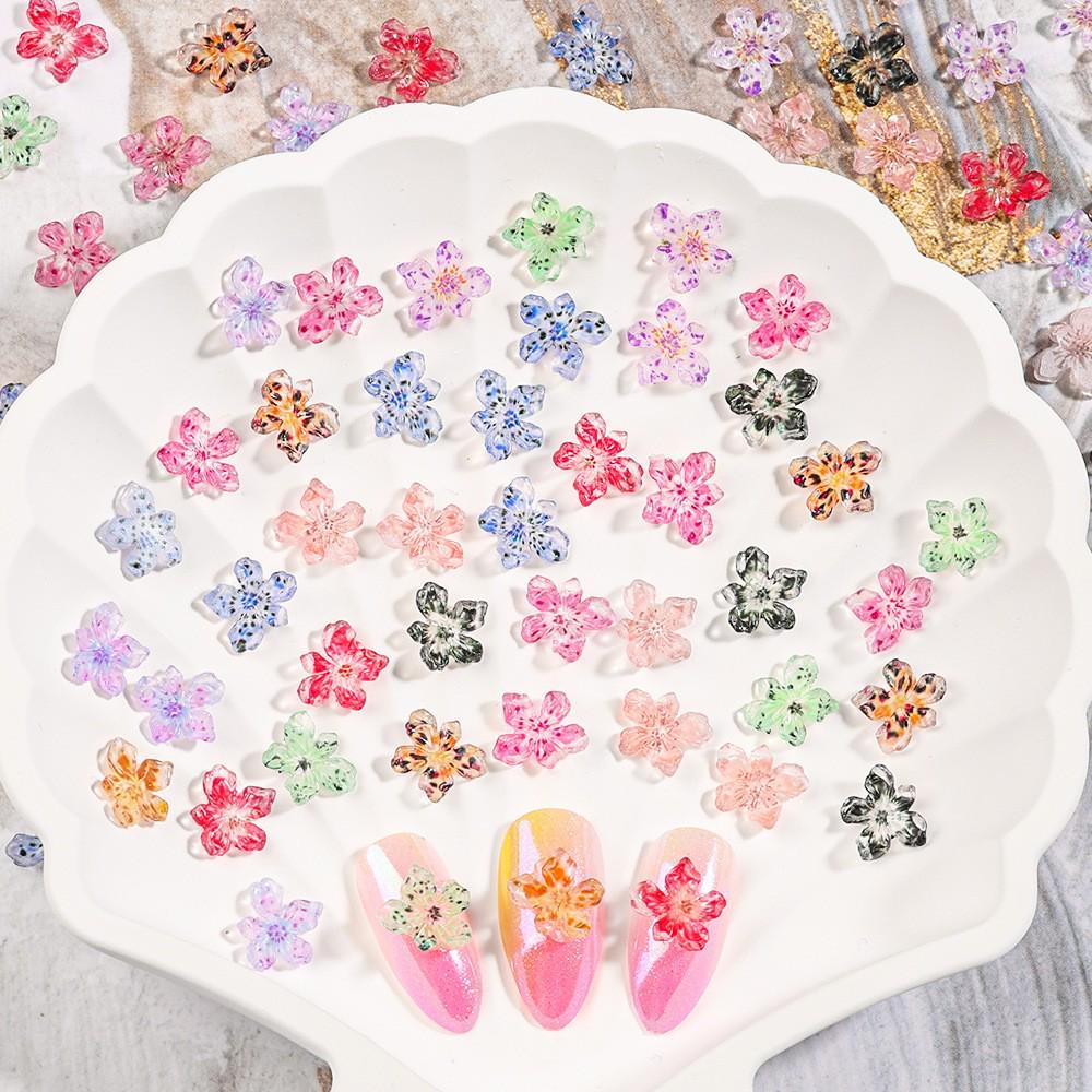 Multi-color Translucent Lily Flower Resin Nail Art & Earring Decorations
Multi-color Translucent Lily Flower Resin Nail Art & Earring Decorations