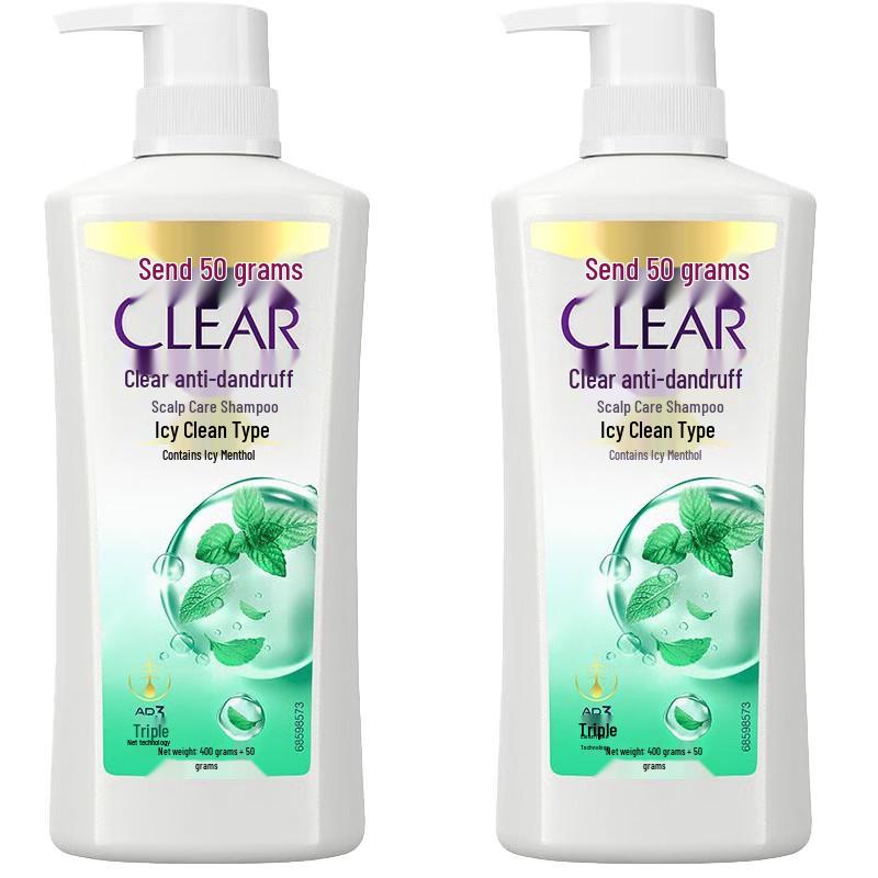 Clear Ice Cool Anti-Dandruff Shampoo
Clear Ice Cool Anti-Dandruff Shampoo