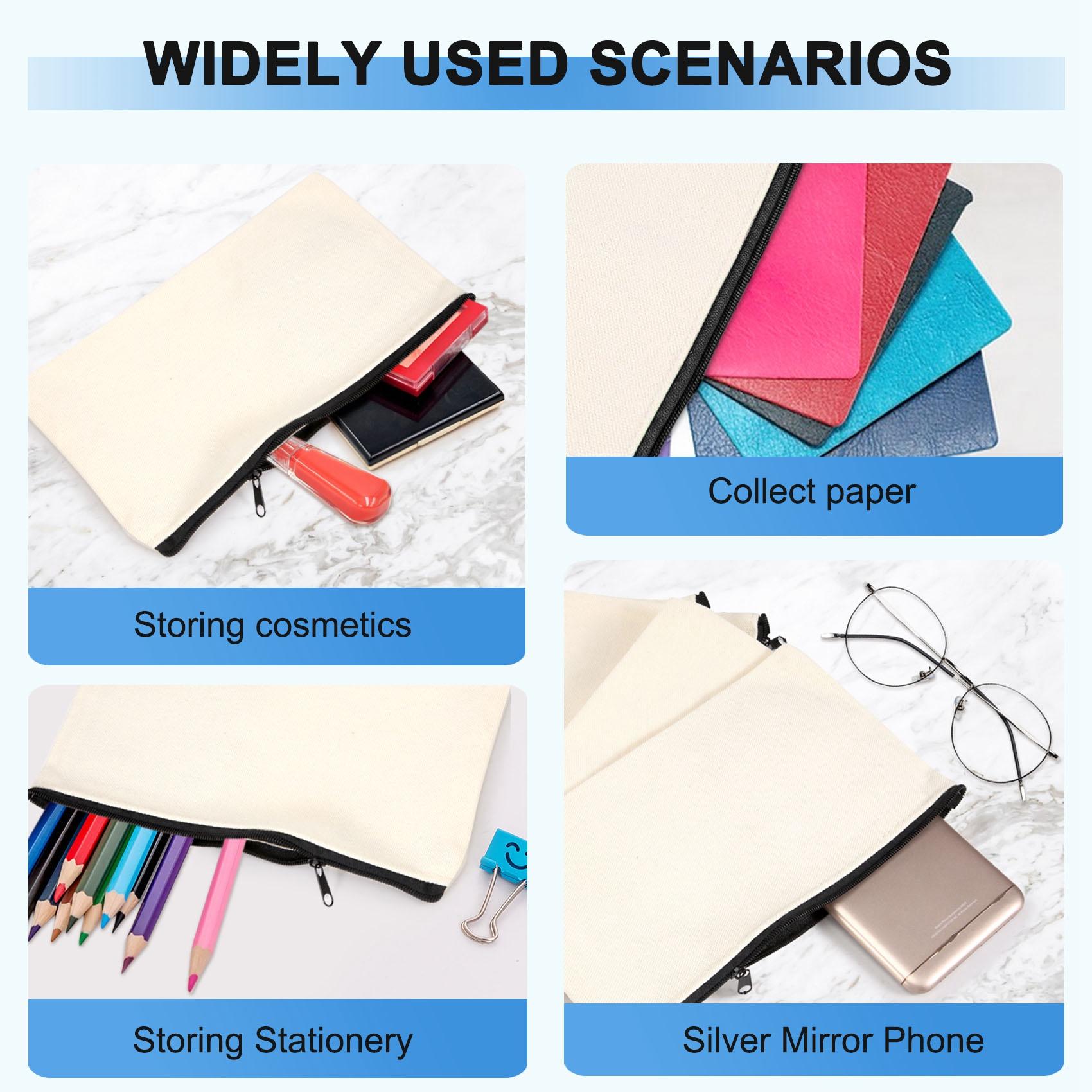 BHBL 50Pcs Canvas Zipper Bag Pencil Case Cosmetic Bag Blank Bag DIY Craft Bag Cosmetic Bag Cosmetic Bag DIY Craft School China Mainland
BHBL 50Pcs Canvas Zipper Bag Pencil Case Cosmetic Bag Blank Bag DIY Craft Bag Cosmetic Bag Cosmetic Bag DIY Craft School China Mainland