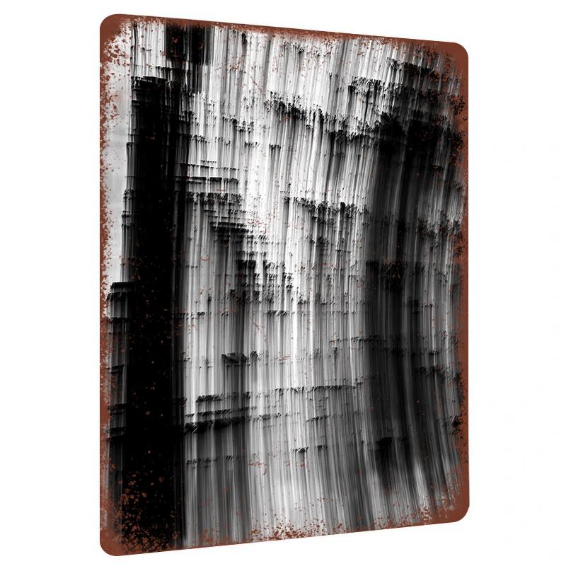 Modern Abstract Black White Texture Metal Iron Painting Home Wall Decor Living Room Art Hanging 20x30cm(7.8x11.8inch)
Modern Abstract Black White Texture Metal Iron Painting Home Wall Decor Living Room Art Hanging 20x30cm(7.8x11.8inch)