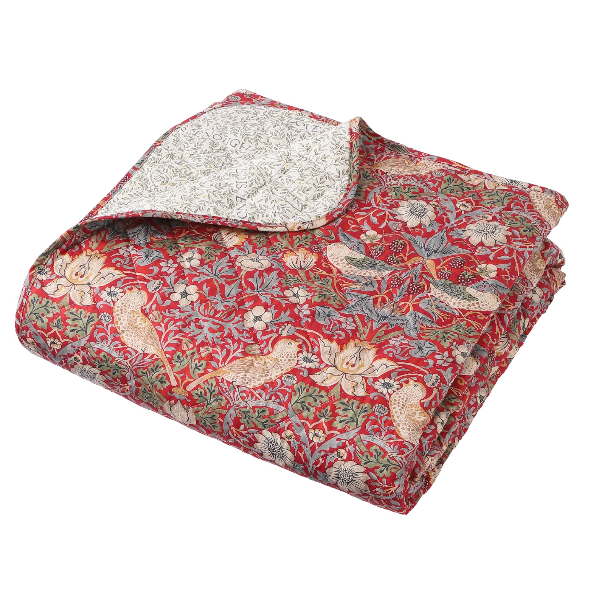 Nishikawa Bedspread Single 185X275cm Cotton Yakaraka Fabric Morris Gallery Strawberry Thief Washable Made in Japan Red PG53192600 100%
Nishikawa Bedspread Single 185X275cm Cotton Yakaraka Fabric Morris Gallery Strawberry Thief Washable Made in Japan Red PG53192600 100%