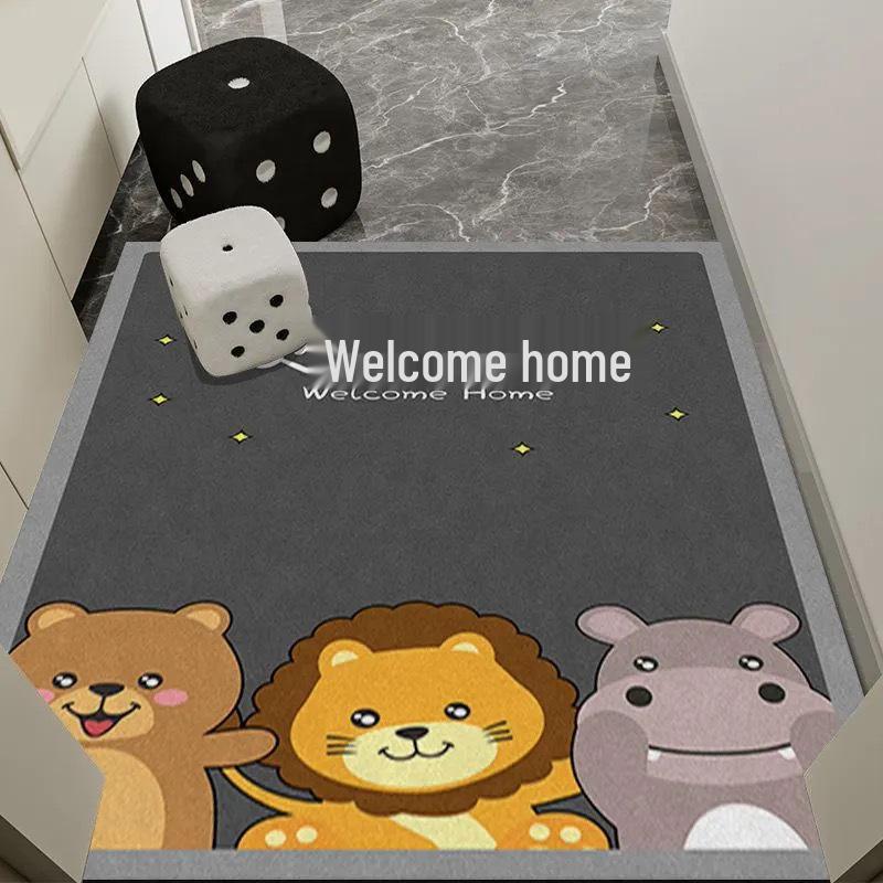 Cartoon Animal Doormat: Dirt-Resistant, Water-Absorbent, Easy-to-Clean Welcome Mat 40x60 cm
Cartoon Animal Doormat: Dirt-Resistant, Water-Absorbent, Easy-to-Clean Welcome Mat 40x60 cm