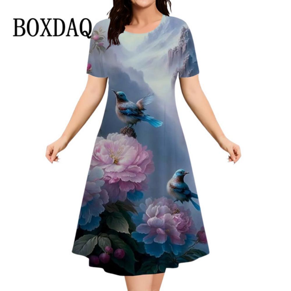 3d Lotus Print Dress Women 2026 Summer Loose Natural Landscape Dress Short-sleeved Casual Floral O-neck Women s Dress XL
3d Lotus Print Dress Women 2026 Summer Loose Natural Landscape Dress Short-sleeved Casual Floral O-neck Women s Dress XL